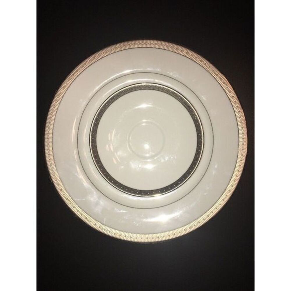 Nikko ETERNE‎ PLATINUM Dinner Plate & Saucer